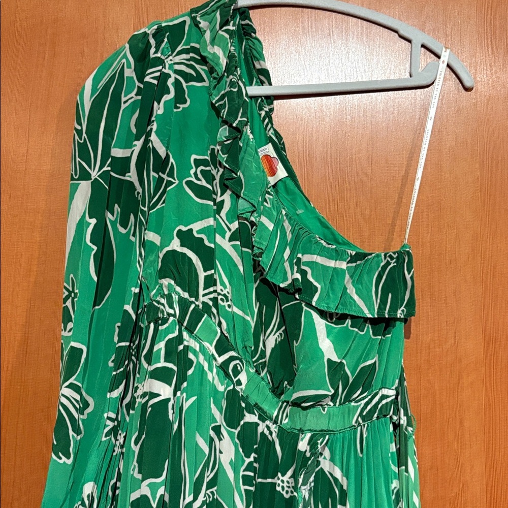 Farm Rio Printed One-Shoulder Ruffle Dress - Picture 4 of 9